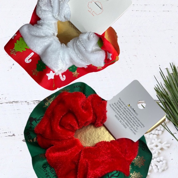 Christmas hair ties set of 2 - Picture 6 of 6
